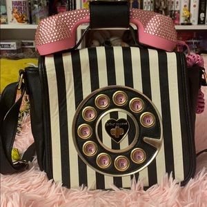 Betsey Johnson rare phone purse